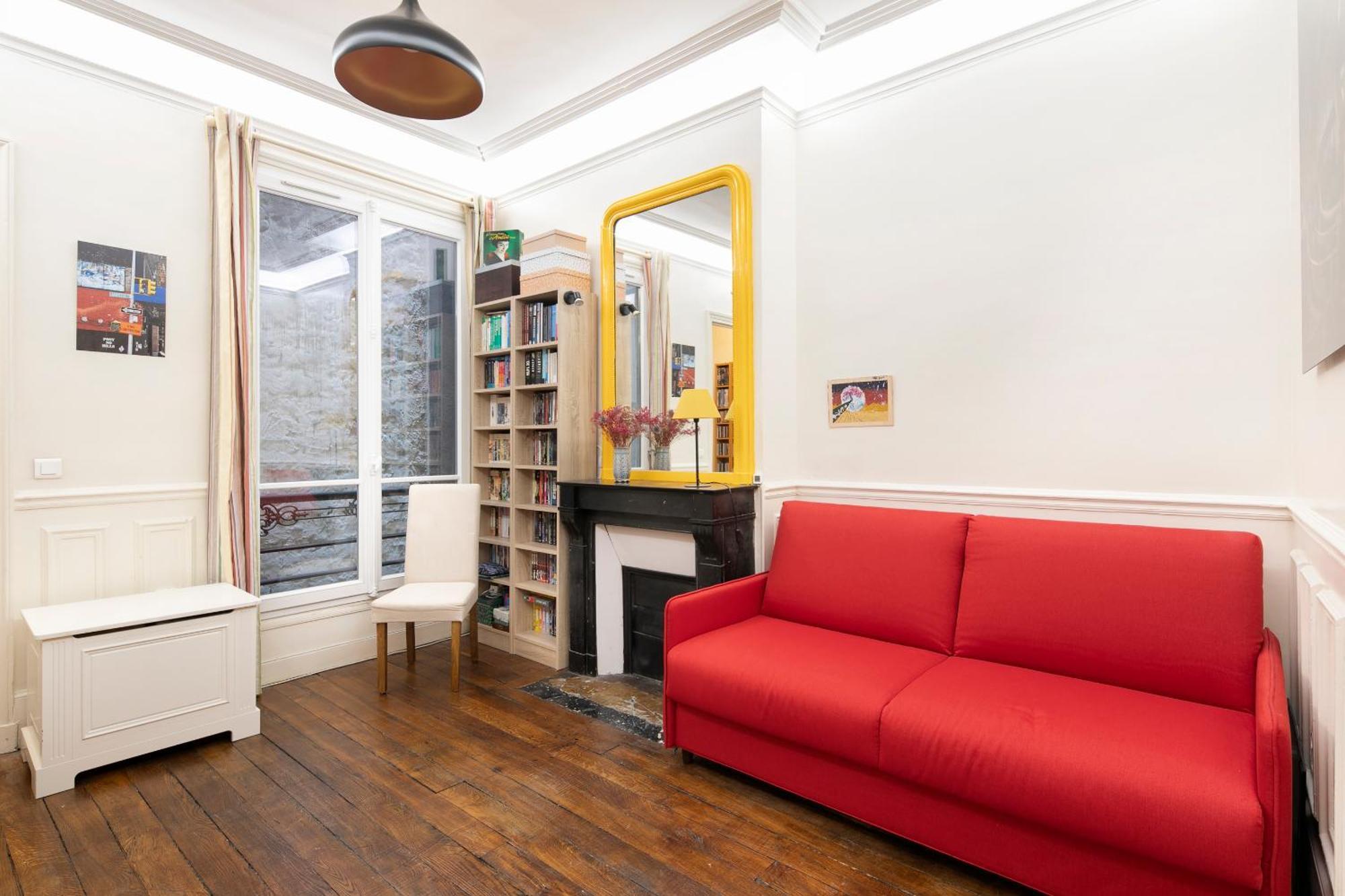 Appartement Cardinal Mercier - Ci - Calm And Charming For 4 People 9 Parijs