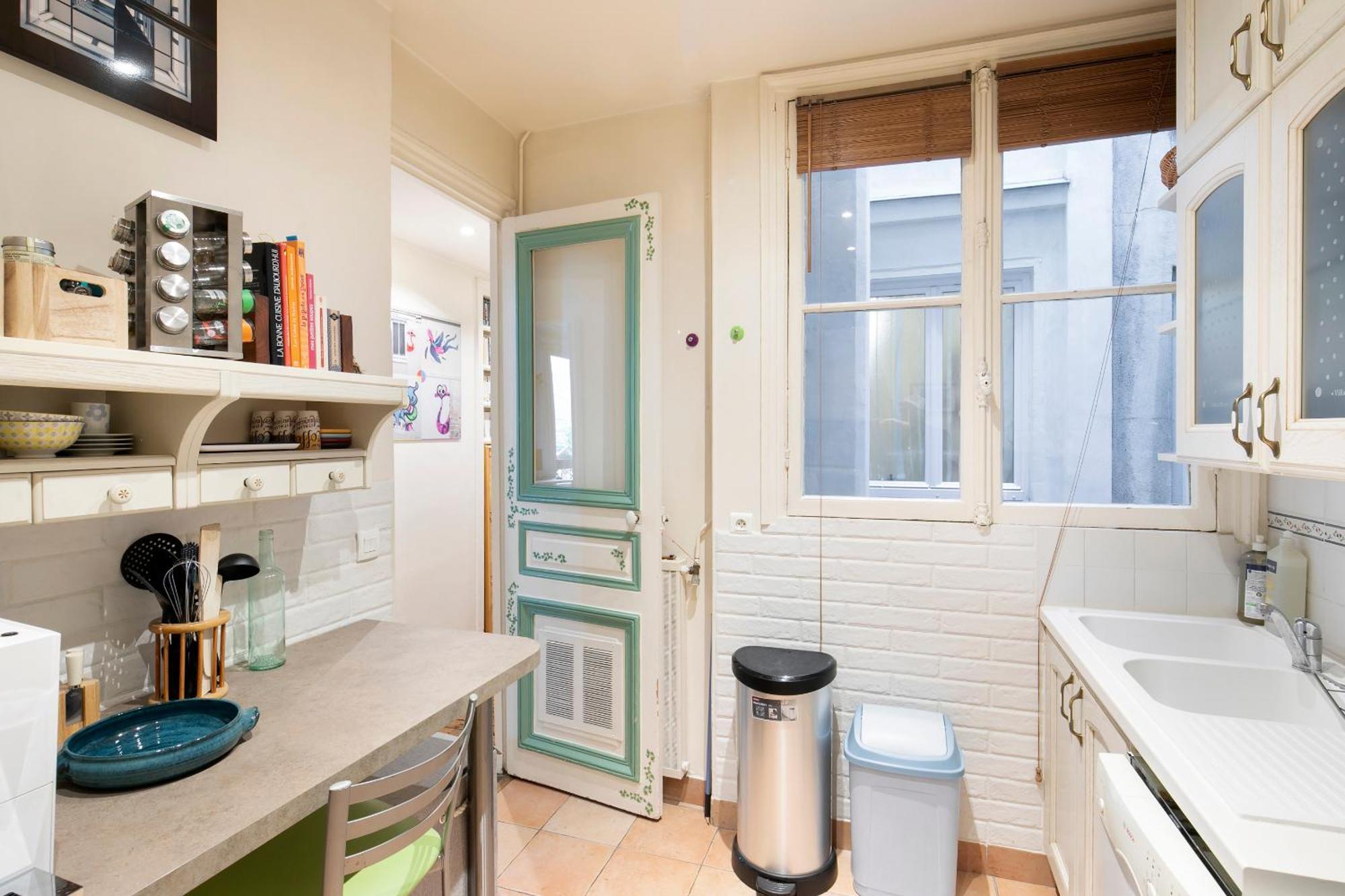 Appartement Cardinal Mercier - Ci - Calm And Charming For 4 People 9 Parijs